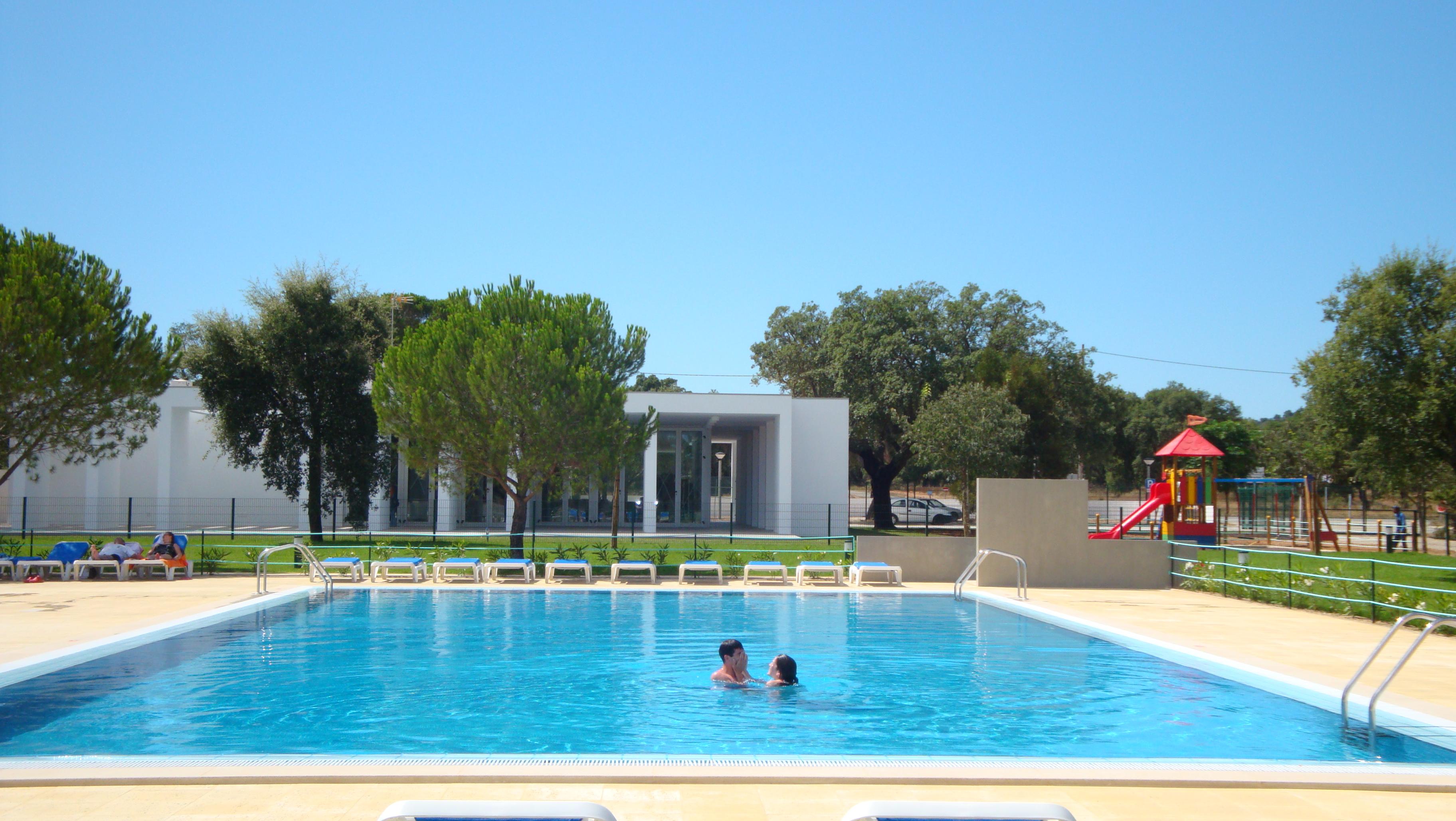 Parque De Campismo Orbitur Montargil Hotel Kültér fotó